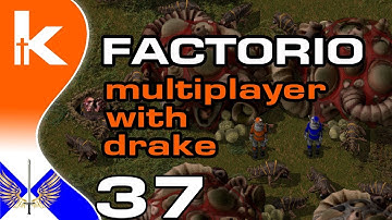 Factorio 0.16 Multiplayer | Belts and Biters with Drake | Ep 37