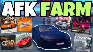 How To AFK FARM In ANY RACING GAME Roblox 2024