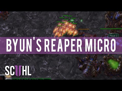 ByuN's Reaper Micro - SC2 Starleague