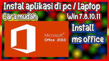 Cara Instal Microsoft Office 2013 | Word Excel Power Point