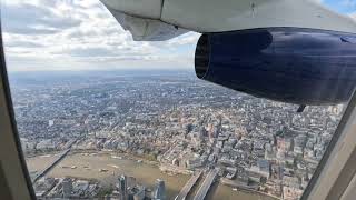 Landing London City Airport ​Sun-Air British Airways Dornier 328