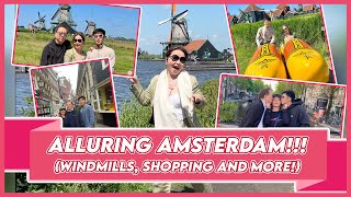 GOODBYE MADRID, HELLO AMSTERDAM! SHOPPING + HANG OUT WITH TIM AND PHIL PART 1 | Small Laude