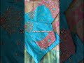 customized maggam blouse with 2 colours #maggamwork#maggam#shorts#stitching#boutique#viral#trending