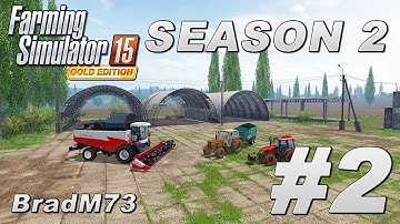 Farming Simulator 15 - Season 2 - GOLD EDITION - Ep 2 - Farming Begins!!