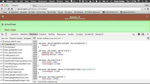 Edit CSS files on the fly using Chrome DevTools