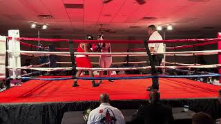 Cinco De KO: Arthur Jackson Tigers Gym vs Shawn Burbank Victory Boxing Round # 2 of 3