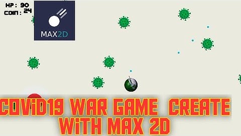 How to create Covid19 war Game with Android max 2d ll Max 2D ll Hayato Gaming