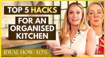 Declutter Your Kitchen FAST: Efficient Zones, Storage Boxes & Daily Reset Tricks