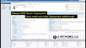 VMware ESXi Hypervisor v7 0 Installation and Initial Configuration - 6’ Networks, LLC