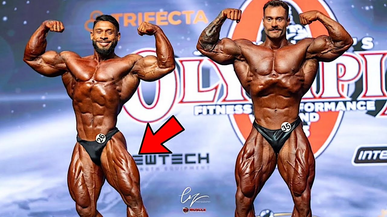 Pre Judging Mr. Olympia 2023! #ramondino #bodybuilding #classicphysiquepro  #mrolympia2023 #dino 