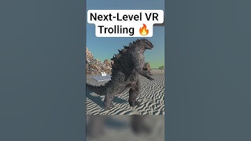 BONELAB — VR GODZILLA Ragebaits His Friend 😳👀 #vr #bonelab #bonelabvr