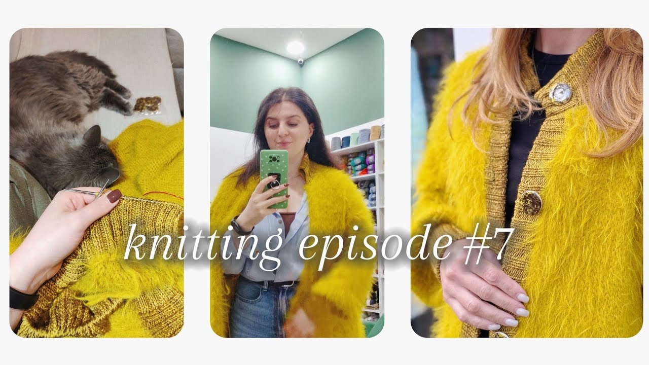 Knittingepisode#7  1.200 კგ ძაფი მოვქსოვე 3 დღეში😳/ ახალი რეკორდი.