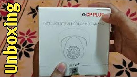 CP Plus 2.4 MP Guard+ Dome Camera | Unboxing & Installation | Guard+ Series CCTV Camera