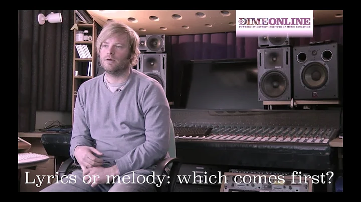 Lyrics or Melody: Which Comes First?