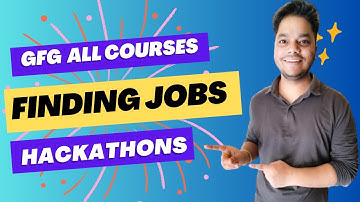How to use GeeksForGeeks for practicing Coding🔥| Finding Job🔥|   Hackathons | For Beginner