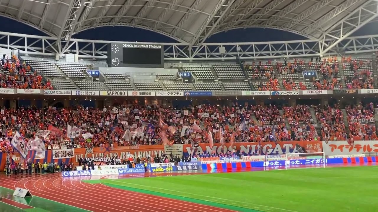 アルビレックス新潟 日本一のサポーターによる「STAY LOCAL」2022.10.23