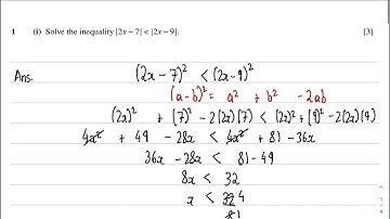 A-Level Pure Mathematics 2019 OCT/NOV Paper 2 Variant 1 Question 1