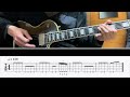[TAB譜] LAY DOWN(ANTHEM) Guitar riff cover [ギター]