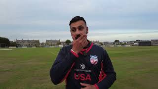 Jaskaran Malhotra Sistar Star of the Day in epic victory vs Scotland in Aberdeen