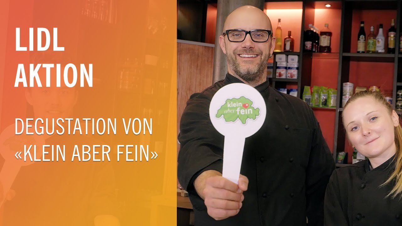 Degustation von «Klein aber fein» | Lidl Schweiz - YouTube