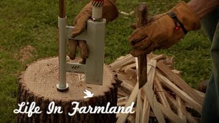 The Winner Of The Logosol Log Splitter Is ....