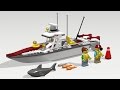 LEGO City 60147 Fishing Boat. Speed build / Instruction