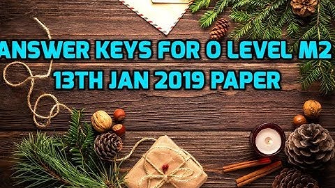 Answer keys O level 13th Jan paper Internet Technology and web Design Part-1