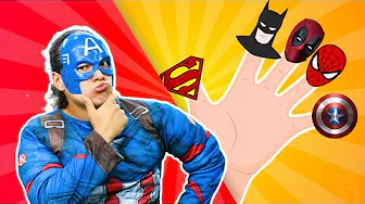 Finger Family Superheros + More Kids Songs and Nursery Rhymes | BalaLand