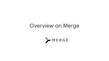 A brief introduction to Merge