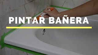 Cómo pintar y renovar bañera o plato de ducha