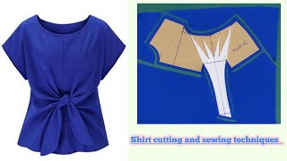Таким образом, вы легко сможете раскроить и сшить блузку, которая идеально подойдет по размеру.