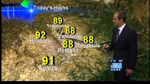 5pm KOIN News Forecast, July 23, 2013