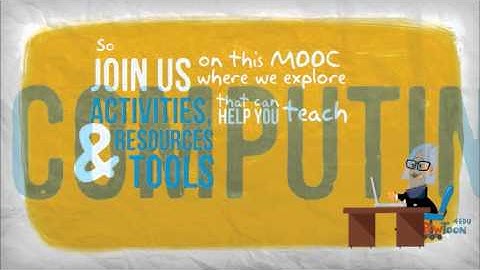Intro video Introducing Computing in your Classroom