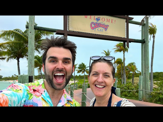 Disney Cruise Line Vlog | Castaway Cay u0026 Palo | Day 3 | March 2024 | Adam Hattan class=