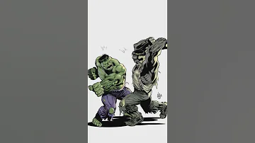 ¿Cuál es la diferencia entre Hulk verde y GRIS?