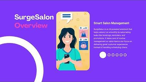 SurgeSalon |The AI Beauty Concierge for Modern Salons & Spas | Powered by TechSurge.AI