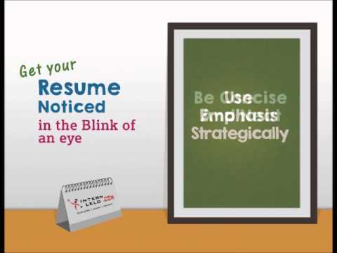 How to get your resume noticed
