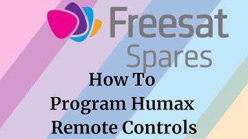 How To Program Your Humax Freeview & Freesat Remote Controls - Simple Steps to Control your TV