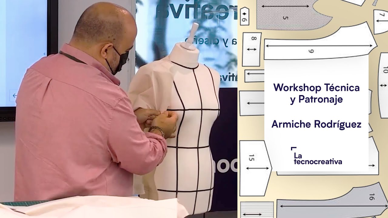 Workshop Técnica y Patronaje: Recreamos un vestido de Balenciaga (paso a paso)