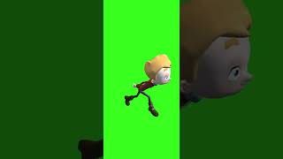 Boy Running Green Screen Video Green Screen Small Boy Running Green Screen Video