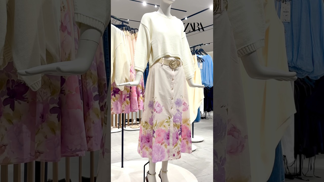 ZARA New Women's Collection 🌸🤍🩷 I February 2026