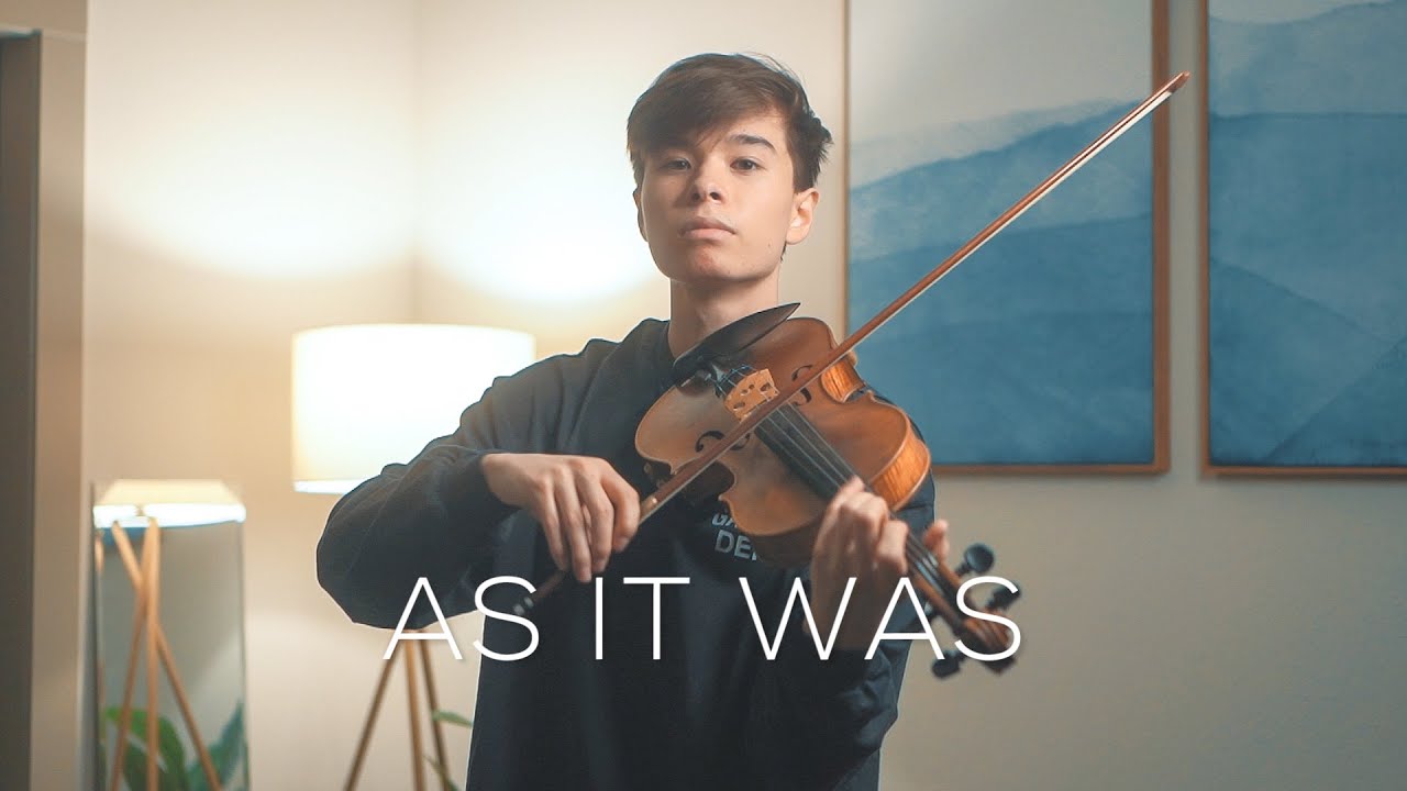 As It Was - Harry Styles - Violin Cover by Alan Milan