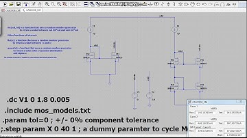 Design and comparison of Cascode and Simple current mirror in LTSPICE 2