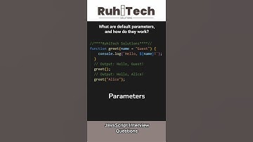 JavaScript Defaultparameters #javascriptinterviewquestions #javascripttutorial #javascript #job #