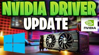 How to Update NVIDIA Graphics Card Driver to Latest Version in Windows