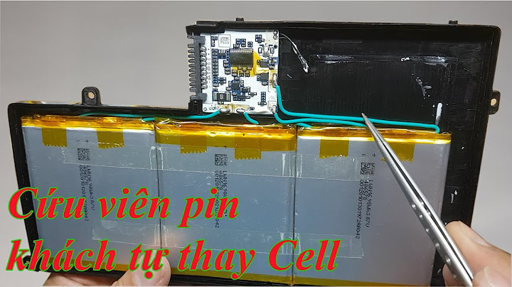 Hướng dẫn tự thay cell pin laptop năm 2024