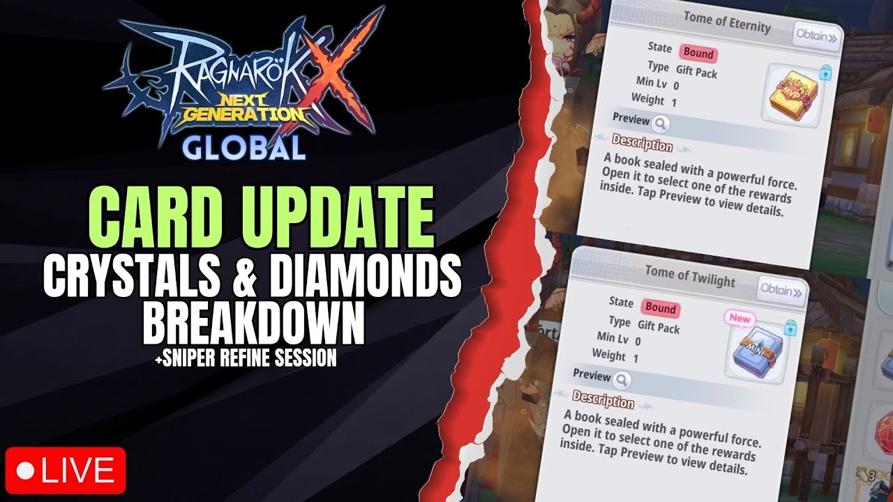 [ROX GLOBAL] CARD UPDATE / REFINE SESSION / MVP(Day 12) - YouTube