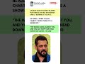 "Keep Your Head Down and Listen: Salman Khan's Honest Confessions"