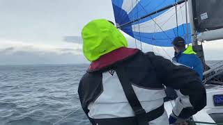 Storm Sailing - 93rd Chicago to Waukegan Race - Beneteau First 36.7 Northern Light