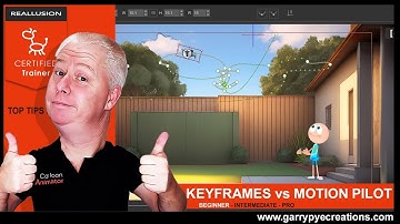 Cartoon Animator 5 -  Motion Pilot vs Keyframe by Garry Pye